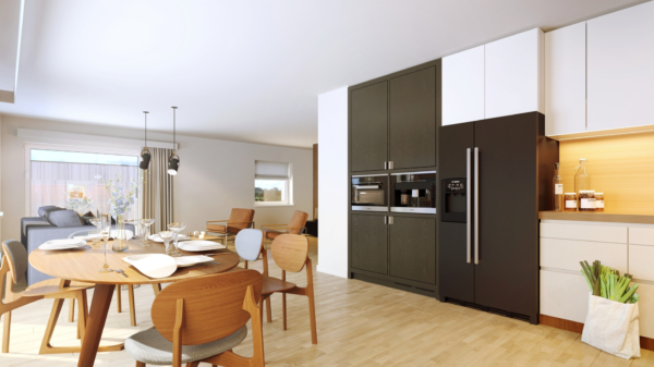 Högkvalitativt boende vid havet, vissa med havsutsikt. Skuldfri förening med låg månadsavgift.