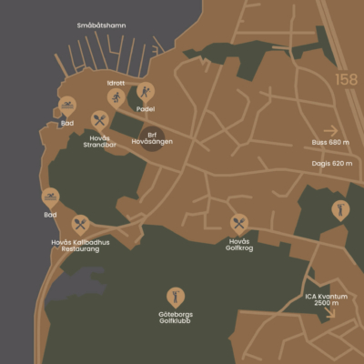 Högkvalitativt boende vid havet – havsutsikt och egen hiss. Lånefri förening med låg månadsavgift.