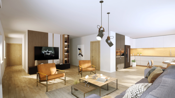 Högkvalitativt boende vid havet, vissa med havsutsikt. Skuldfri förening med låg månadsavgift.