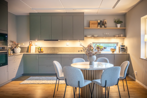 Högkvalitativt boende i Hovås, vissa med havsutsikt. Lånefri förening med låg månadsavgift.